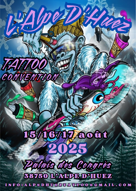 Alpe d'Huez Tattoo 